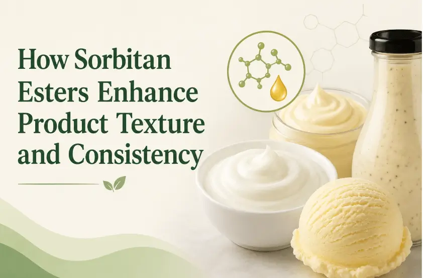 How Sorbitan Esters Enhance Product Texture and Consistency